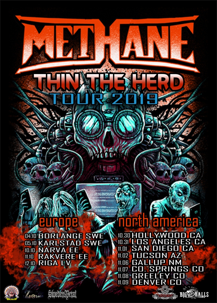 Nervosa  Home Page of Methane Metal Band